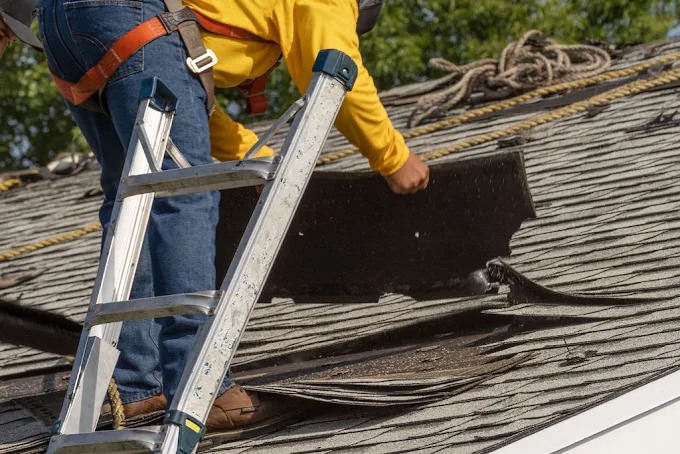 Roof replacement for a damaged family home's roof in Richmond, VA.