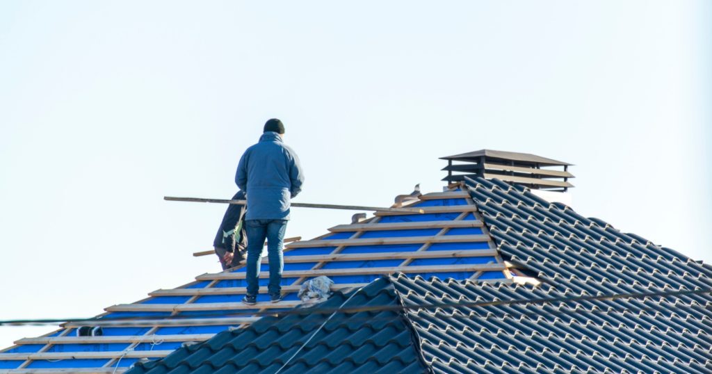 Metal shingle roof materials in Richmond, VA.